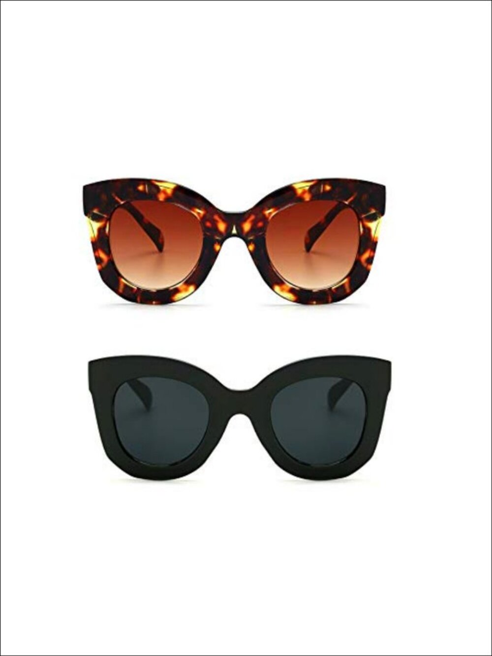 Butterfly Cat Eye Sunglasses UV400 Oversized Fashion Women's Gradient Lens